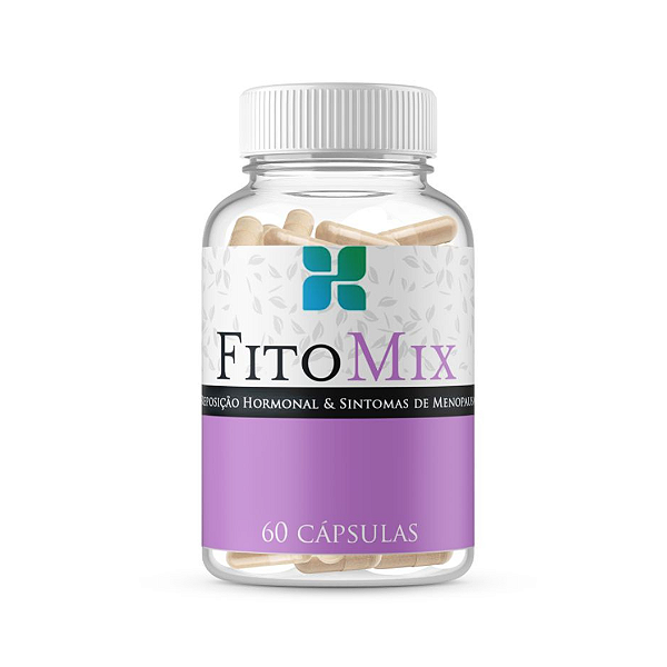Fitomix Reposição Hormonal e Sintomas de Menoupausa 60 Cápsulas