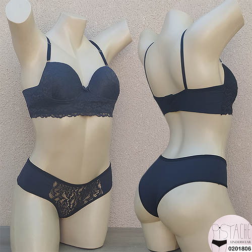 Lingerie em Microfibra e Renda 0201806