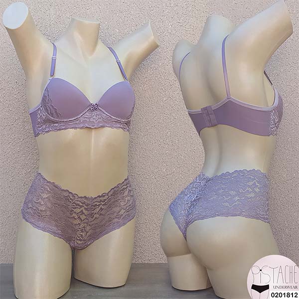 Lingeries em Microfibra com Detalhes em Renda 0201812