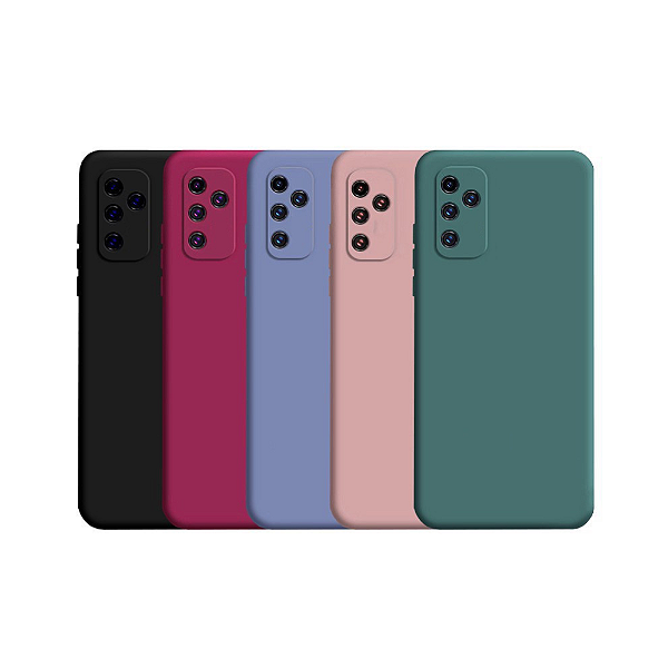 Capa Samsung A02S 1 Linha Silicone