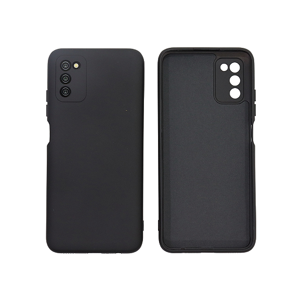 Capa Samsung A03S Emborrachado com Veludo Interno