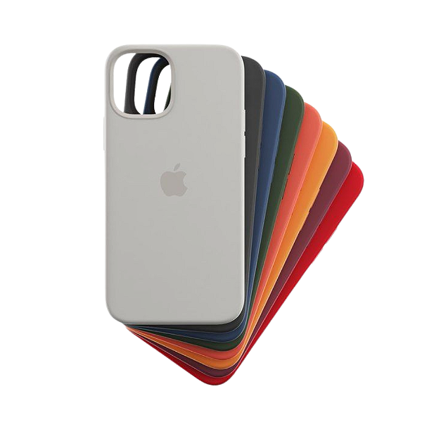 Capa Iphone 15 Pro Silicone Aveludada com Logo