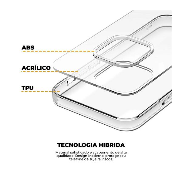Capa Clear Gshield Iphone 13 Pro Max
