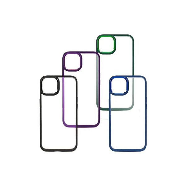 Capa Iphone 11 Acrilica New Skin Borda Colorida