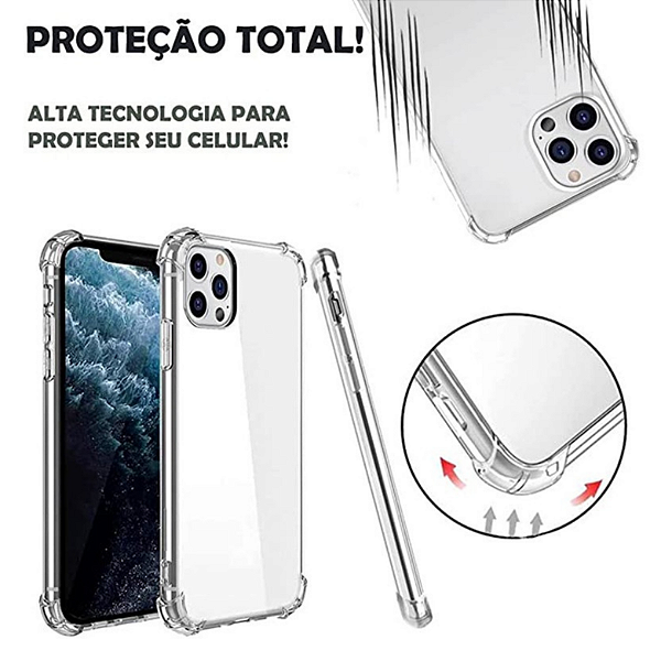 Capa Iphone 11 Pro Max Anti Shock Transparente