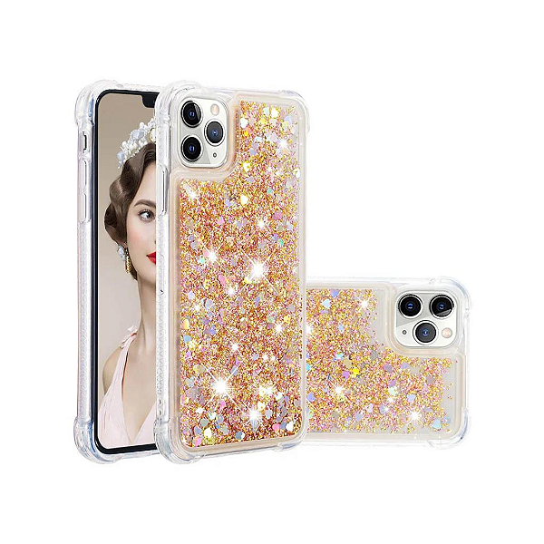 Capa Iphone 11 Anti Impacto com com Cascata de Areia