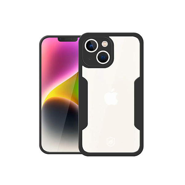 Capa 360 Preta Iphone 14 Plus