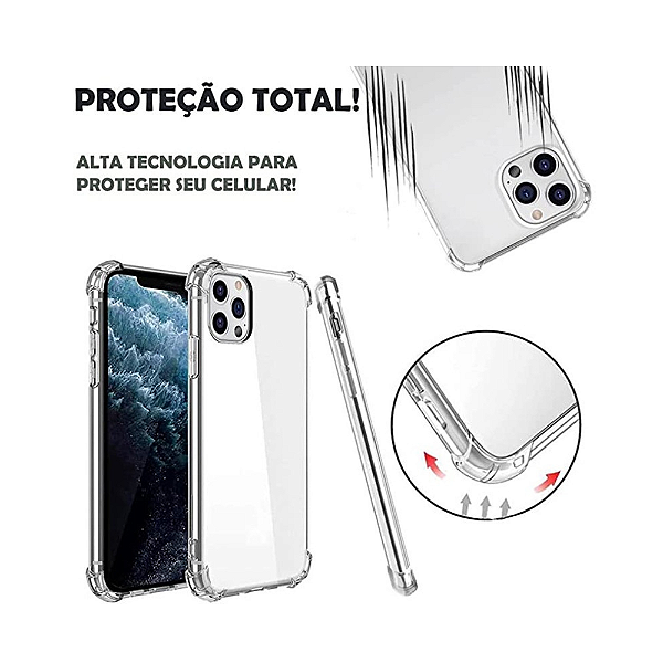 Capa Iphone 14 Anti Shock Transparente