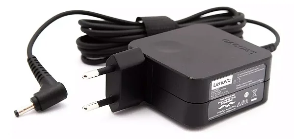 Carregador Lenovo 45W AC Adapter (BR) para Ideapad e Yoga Original