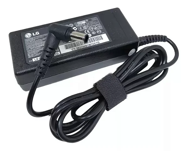 Fonte Carregador Para Notebook Lg 19v 3.42a 65w Plug 6.4mm