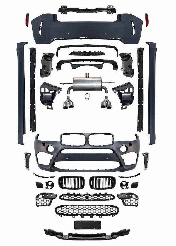 Bodykit Transformação X6 > X6M F16 2015 á 2019