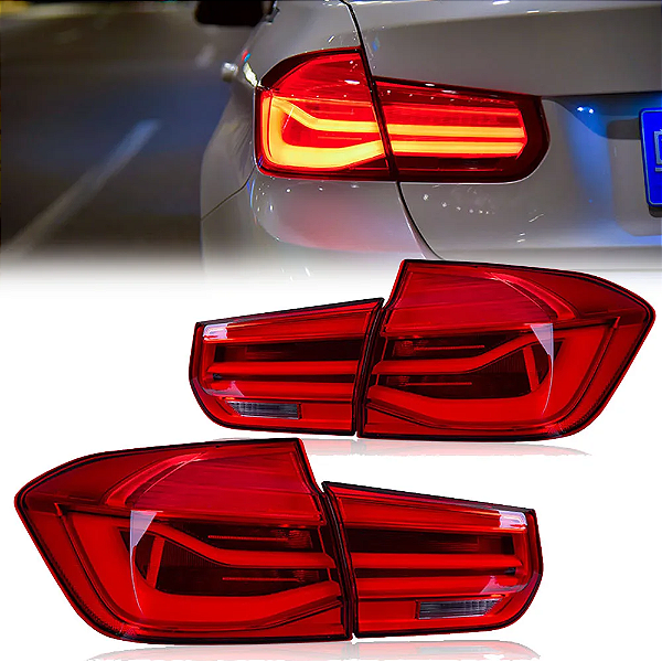 Lanterna Traseira Full LED BMW Serie 3 F30 2013 até 2018 Modelo Original