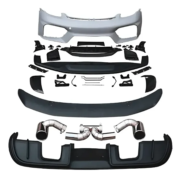 Bodykit Transformação 718 982 Estilo GT4 (2016+)