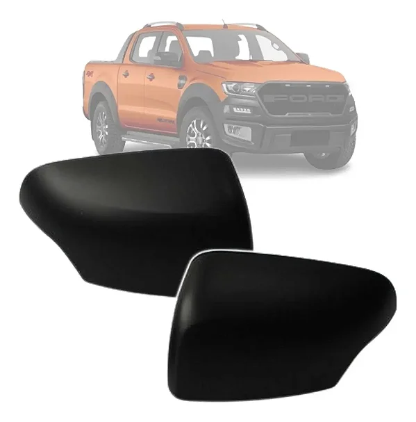 Capa de Retrovisor Ranger T6/7/8 PRETO FOSCO (2012/2023)