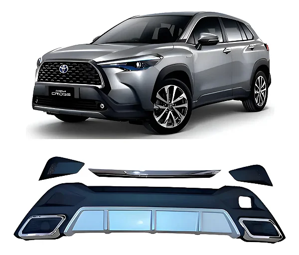 Difusor Traseiro Toyota Corolla Cross (2021+)