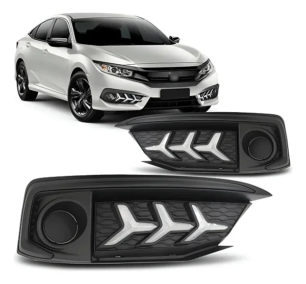 Luz Milha DRL para Honda Civic (2019-2020)