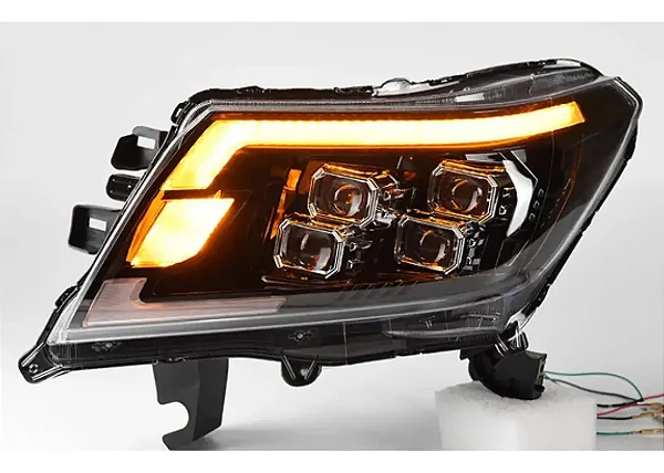 Farol Nissan Frontier D23 PRO 4X Full LED (2016+)