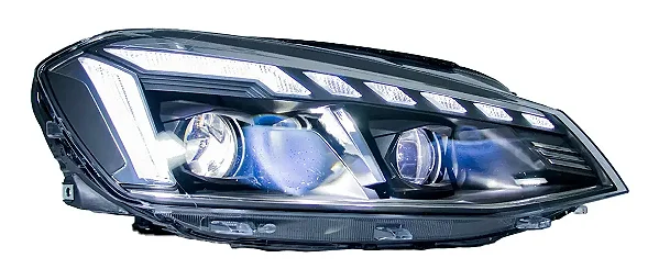 Farol Volkswagen Golf MK7 Estilo Matrix Full LED (2014-2017)