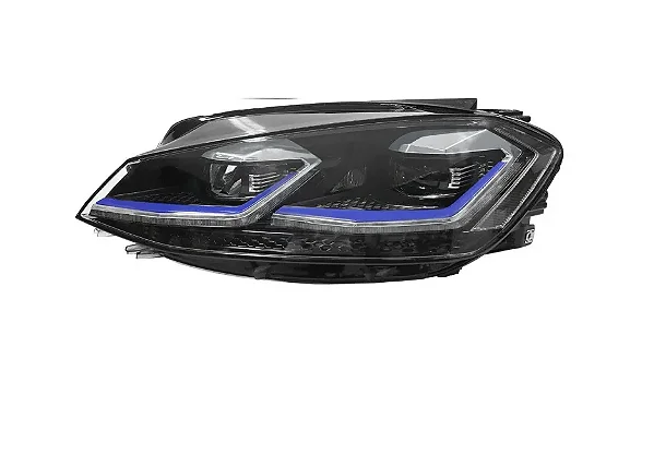 Farol Volkswagen Golf MK7 para MK7.5 Azul Full LED (2014-2017)