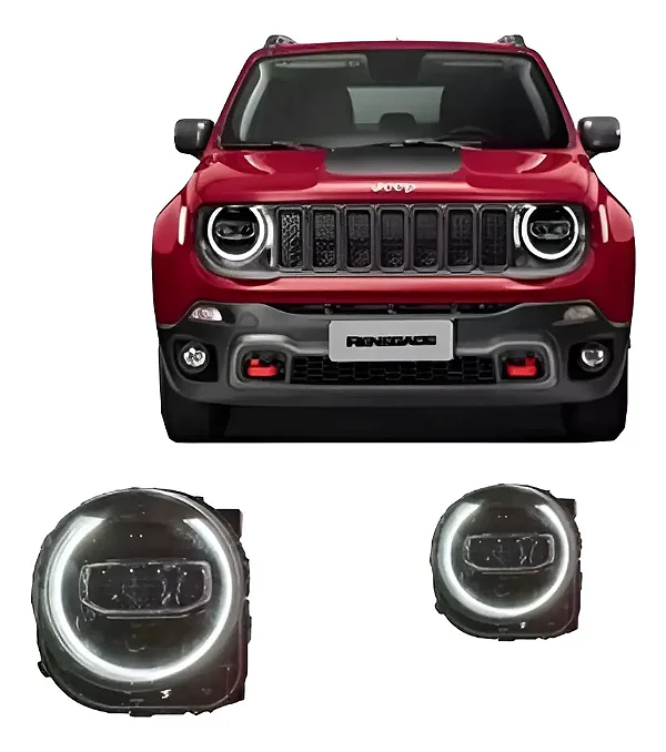 Farol Jeep Renegade Full LED (2015-2020)