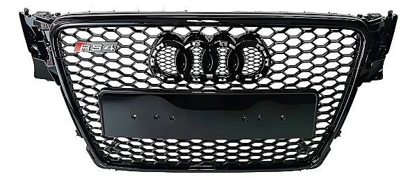 Grade Colmeia A4 B8 Estilo RS4 Black Piano (2008-2012)