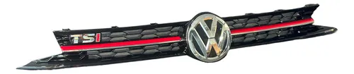 Grade Volkswagen Polo MK6 Colmeia Red (2017-2022)