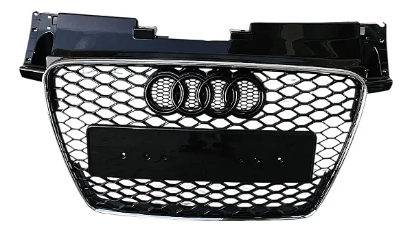 Grade Colmeia TT 8J Estilo TTRS Chrome (2008-2014)