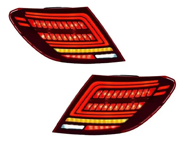 Lanterna Classe C W204 Estilo Red 2020 (2007-2014)