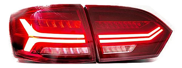 Lanterna Volkswagen Jetta MK6 Estilo Audi Red (2011-2014)