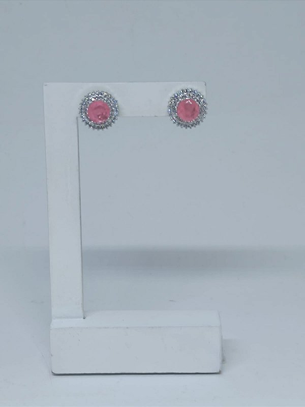 Brinco Delicado Pink