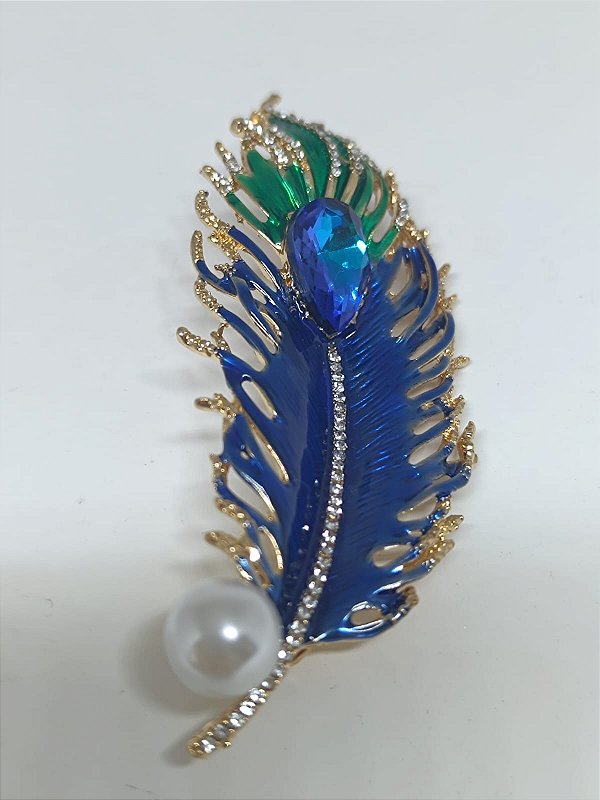 Broche Folha