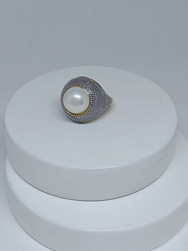 Anel Pérola Impactus