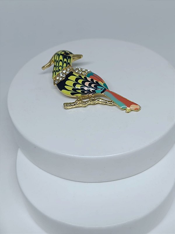 Broche Tucano Amarelo