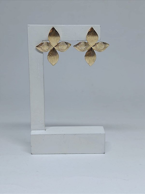 Brinco Placa Texturizado