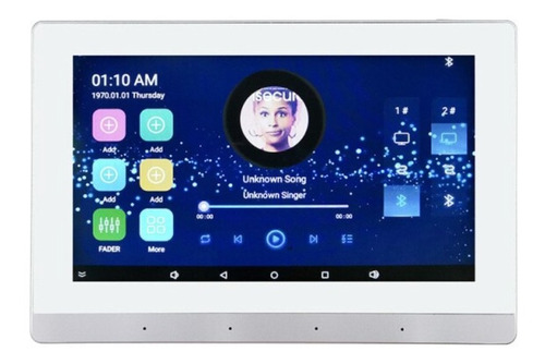 Amplificador Som Parede 7 Pol Wifi Spotify Bt 2gb Ram And 11