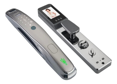 Fechadura Digital Tuya Biometria Senha Card App Foto Câmera