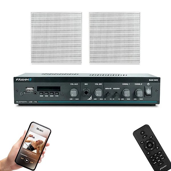 KIT SLIM 1600 + 2 ARANDELAS QUADRADAS FRAHM