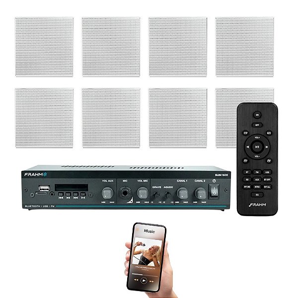 KIT SLIM 1600 + 8 ARANDELAS REDONDAS FRAHM