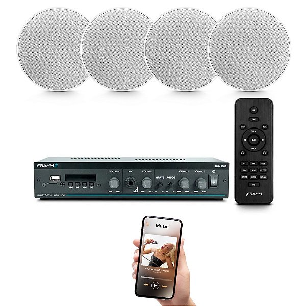 KIT SLIM 1600 + 4 ARANDELAS REDONDAS FRAHM