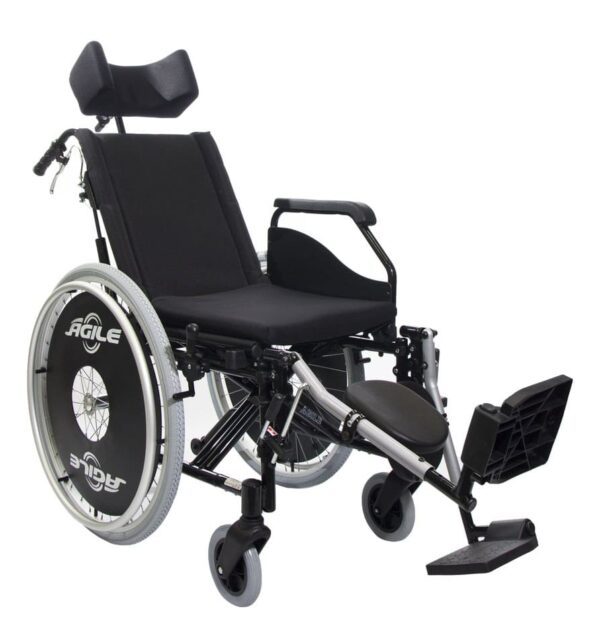 Cadeira De Rodas Em Alumínio Ágile Reclinável - Jaguaribe