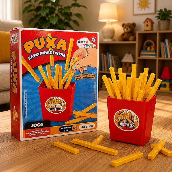 Jogo Infantil Puxa As Batatinhas Fritas