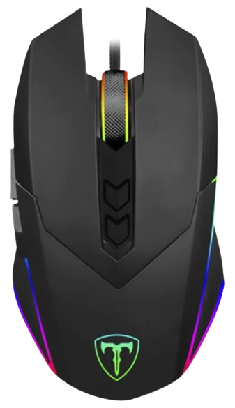 Mouse Gamer T-Dagger Lieutenant, RGB, 8000 DPI, Ambidestro, 7 Botões, Preto - T-TGM301