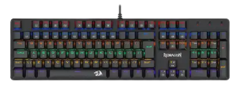 Teclado gamer mecânico Valheim, ABNT2 Switch Marrom, K608-R (PT-BROWN), REDRAGON