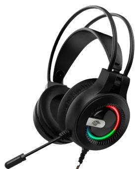 Headset Kmex Gamer RGB 7.1 AR63 Preto