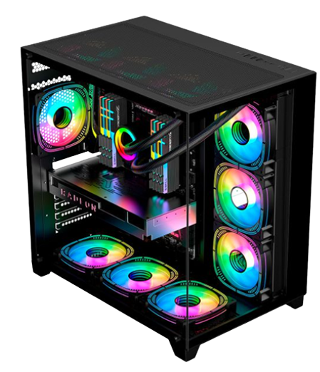 Gabinete Gamer Ghost Shark CG-02J1 M-ATX/ITX