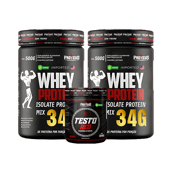 Whey Protein Black 1kg + Testo 200g