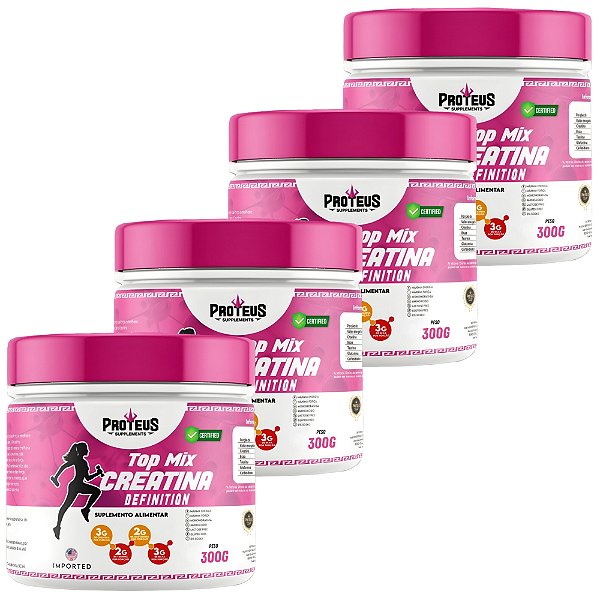 Creatina Monohidratada Topmix Mulher - 1,2kg