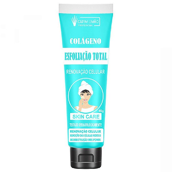CAPIM LIMÃO - CREME ESFOLIAÇÃO TOTAL CONTROLE DE OLEOSIDADE CP11