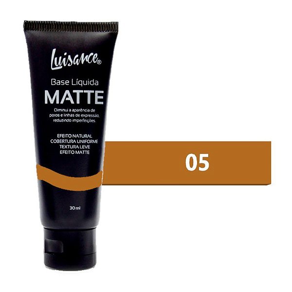 LUISANCE - BASE LÍQUIDA MATTE COR 4