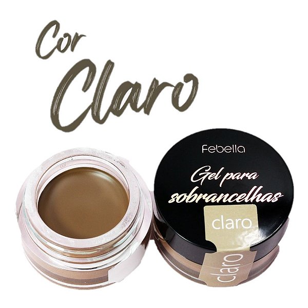 FEBELLA - GEL PARA SOBRANCELHA - COR 01